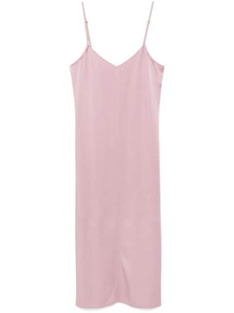 satin midi dress by FORTE_FORTE