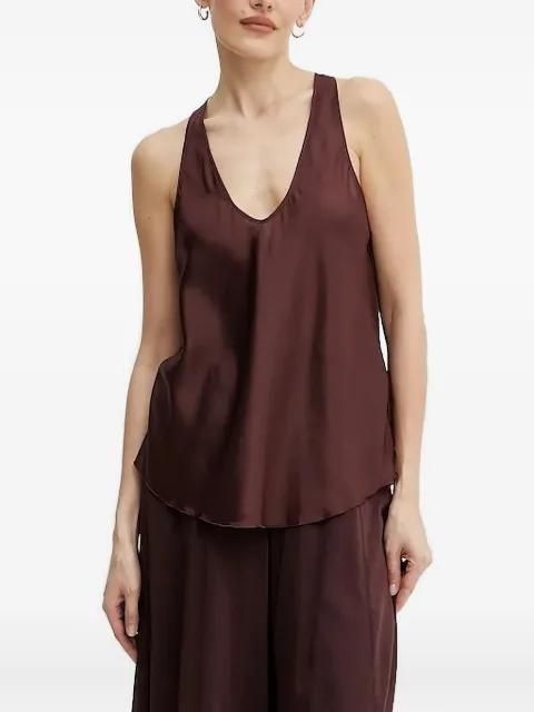 scoop-neck racer-back top by FORTE_FORTE