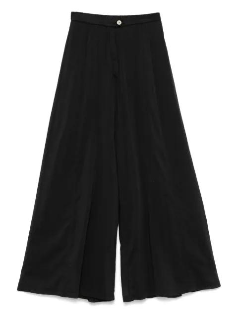semi-sheer palazzo trousers by FORTE_FORTE