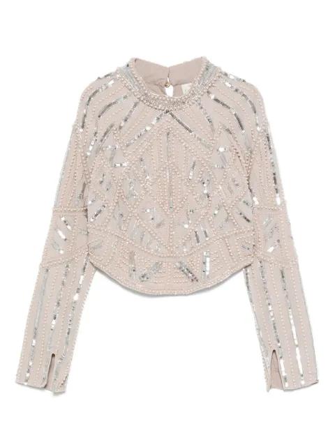sequin-embellished top by FORTE_FORTE