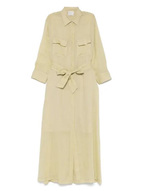 sheer maxi dress by FORTE_FORTE