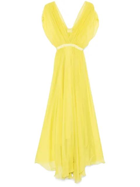 silk maxi dress by FORTE_FORTE