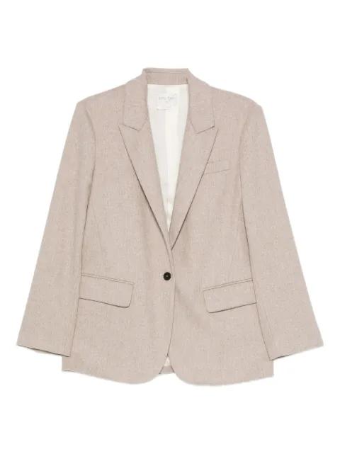 single-breasted peak-lapels blazer by FORTE_FORTE