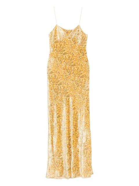 spaghetti-strap patterned dress by FORTE_FORTE