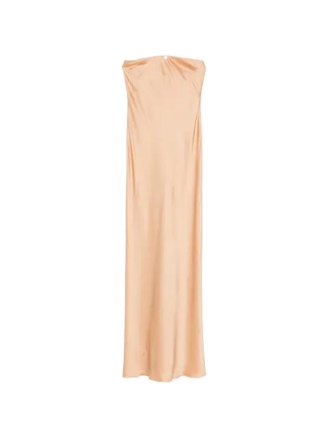 strapless maxi dress by FORTE_FORTE