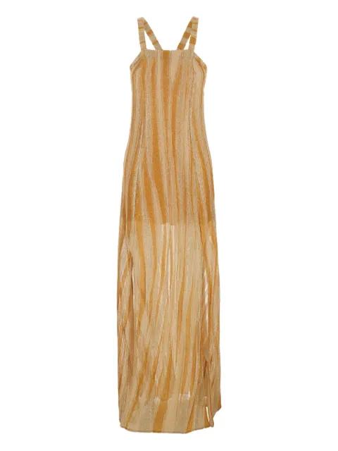 striped maxi dress by FORTE_FORTE