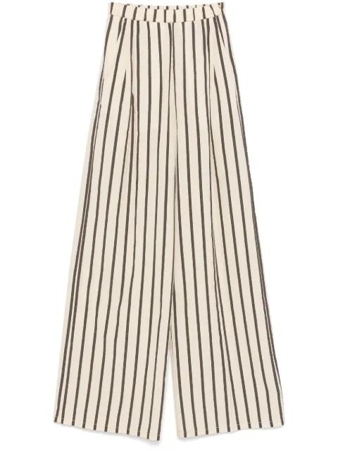 striped palazzo pants by FORTE_FORTE