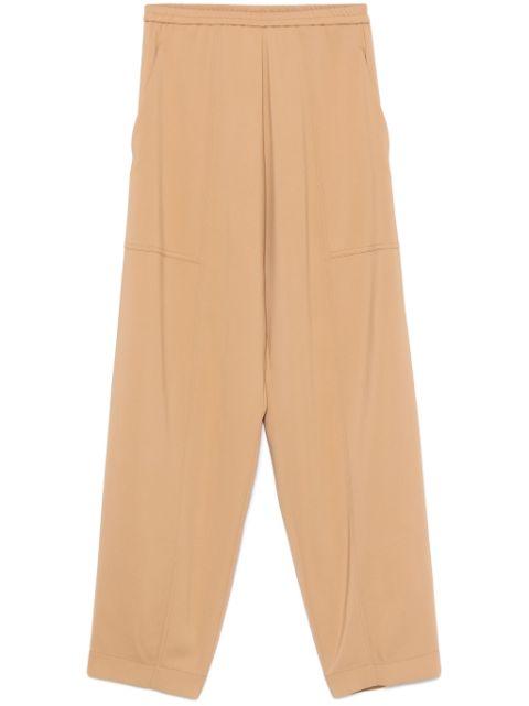 tapered-leg trousers by FORTE_FORTE