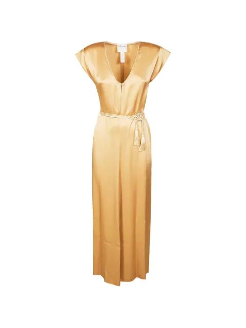tassel-belt midi dress by FORTE_FORTE