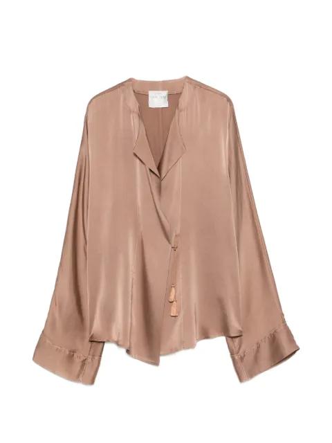 tassel-detail blouse by FORTE_FORTE