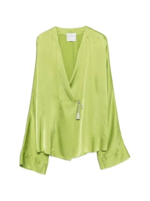 tassel-detail blouse by FORTE_FORTE