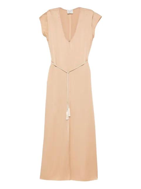 tassel tie jumpsuit by FORTE_FORTE