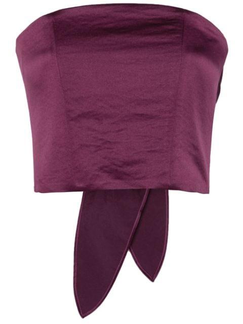 tie-fastening top by FORTE_FORTE