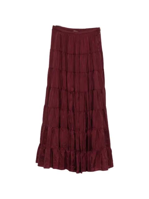 tiered maxi skirt by FORTE_FORTE