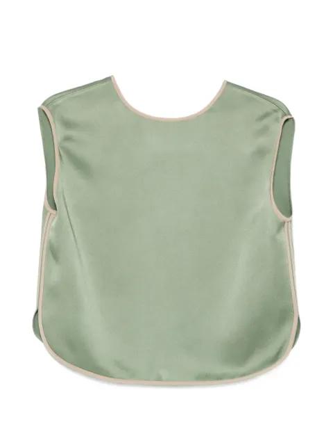 trimmed blouse by FORTE_FORTE