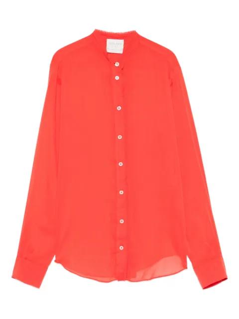 voile henley shirt by FORTE_FORTE
