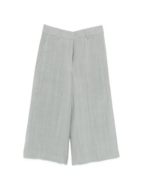 wide-leg cropped trousers by FORTE_FORTE