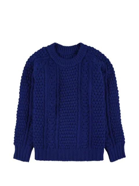 Aston cable-knit sweater by FORTELA