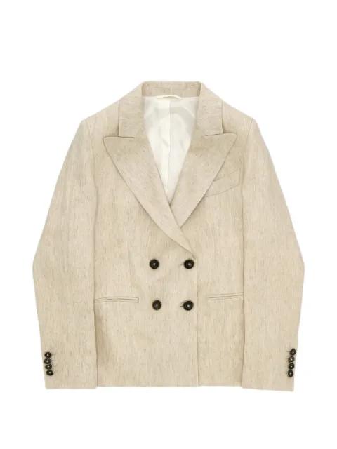 Bastien double-breasted blazer by FORTELA