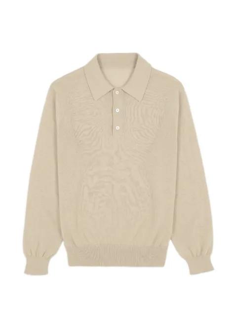 Bennet long-sleeved polo shirt by FORTELA