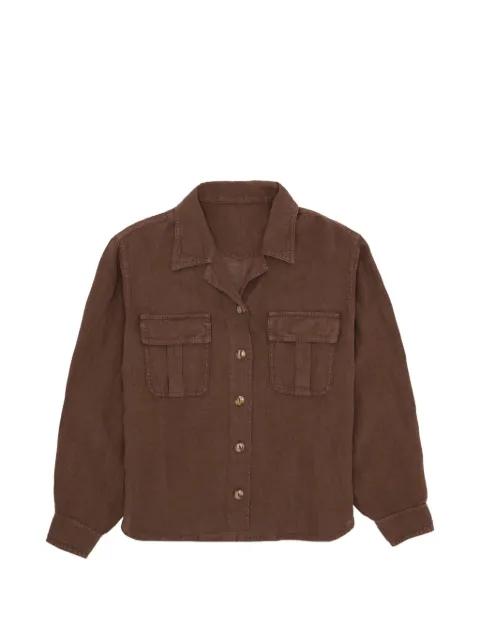 Bia chest-pocket shirt by FORTELA