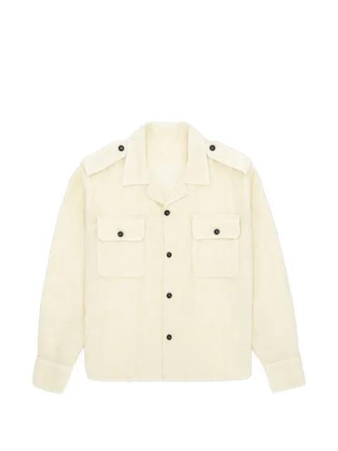 Bonnie epaulettes pocket shirt by FORTELA