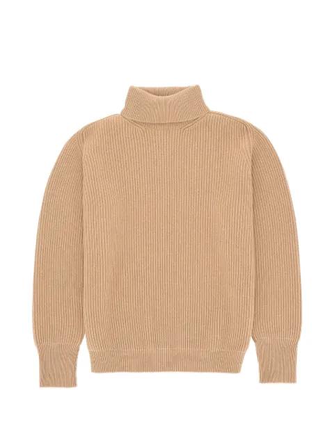 Brighton high-neck ribbed sweater by FORTELA