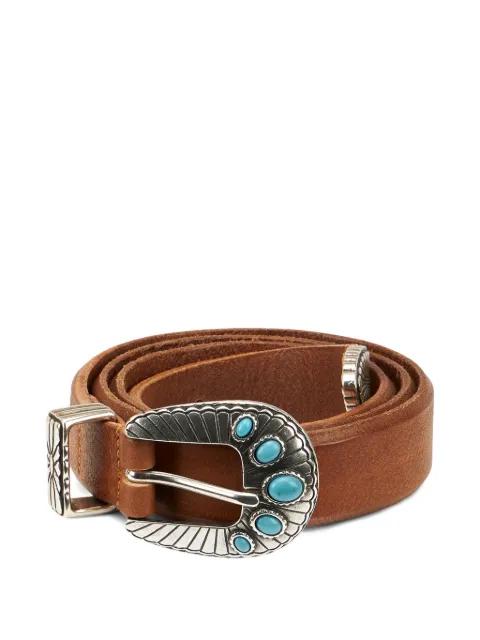 Caldwell buckled belt by FORTELA