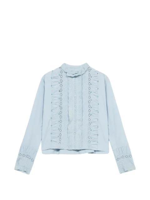 Christy lace-detail blouse by FORTELA
