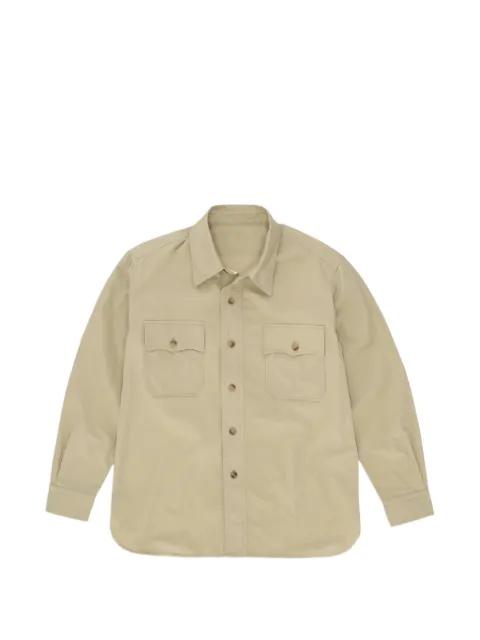 Cpo2.0 cotton-drill shirt jacket by FORTELA