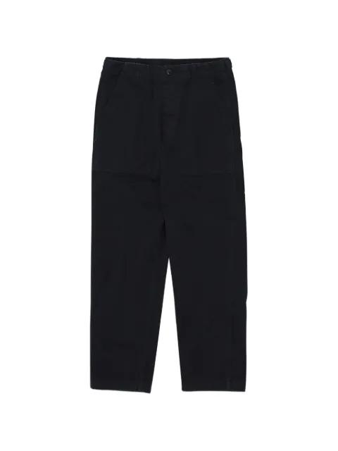 Fatigue herringbone-cotton trousers by FORTELA