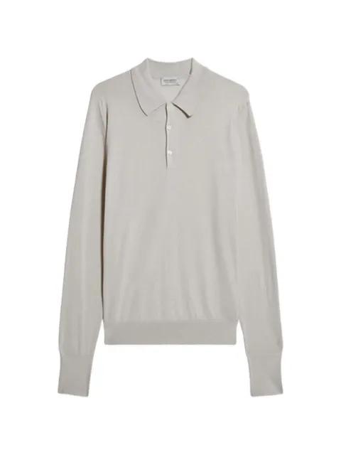 Finchley cotton-knit polo shirt by FORTELA