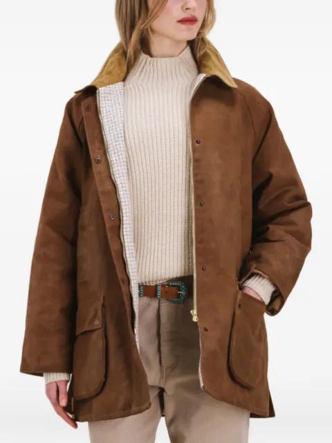 Floriane patch-pocket collared jacket by FORTELA