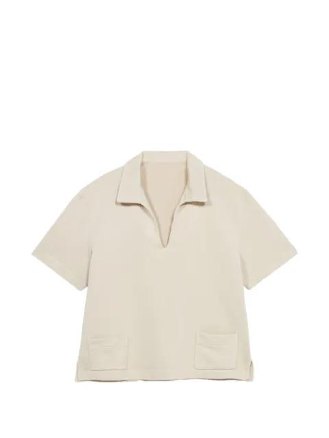 Grand V-neck pocket T-shirt by FORTELA