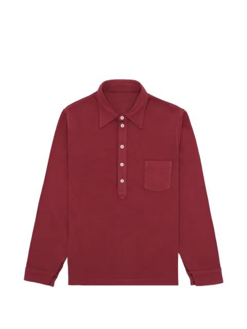 Grayson long-sleeve polo shirt by FORTELA