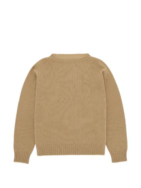 Heylor crew-neck wool sweater by FORTELA