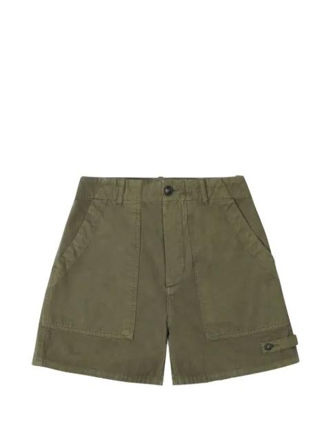 Jimt patch-pocket herringbone shorts by FORTELA