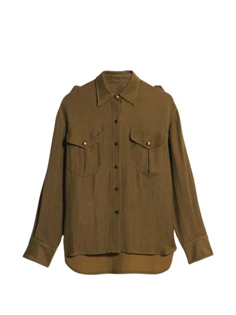 Luke pockets shoulder shirt by FORTELA