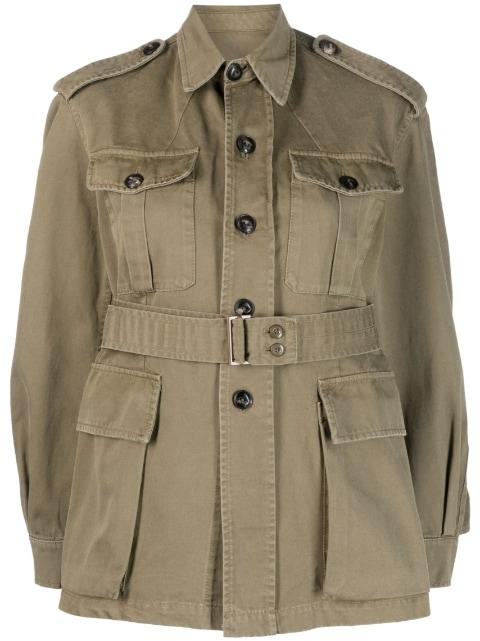 Madison cotton military jacket by FORTELA