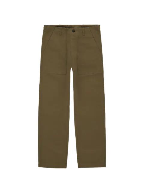 Newfatigue patch-pocket trousers by FORTELA