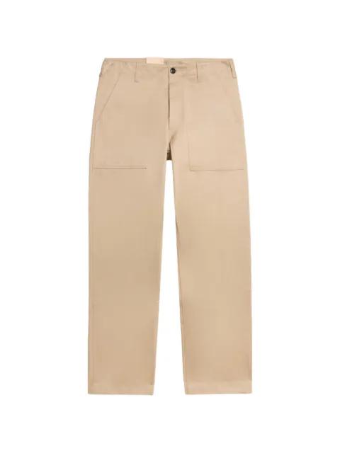Newfatigue patch-pocket trousers by FORTELA