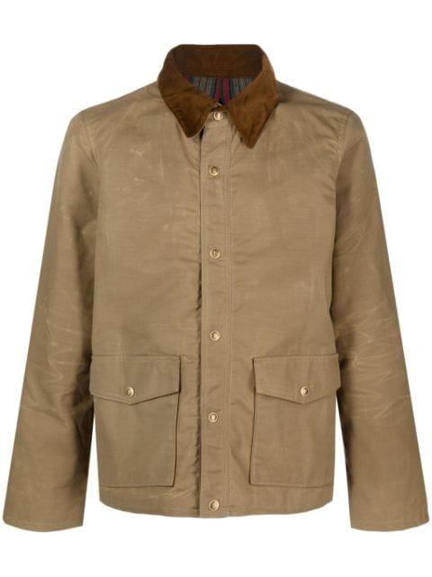 Renny coated-finish shirt jacket by FORTELA