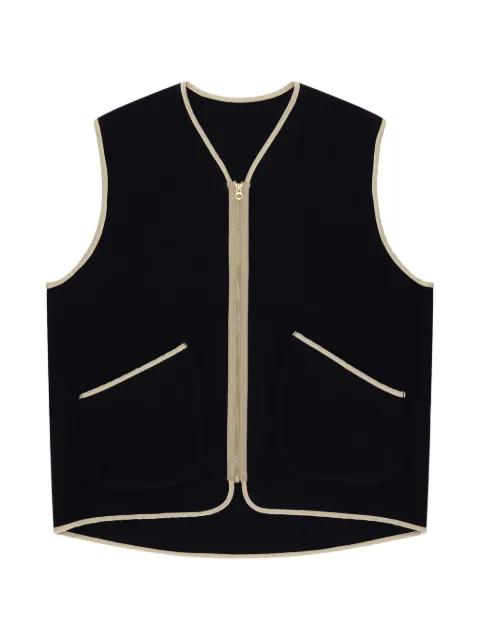 Sherpavest zip waistcoat by FORTELA