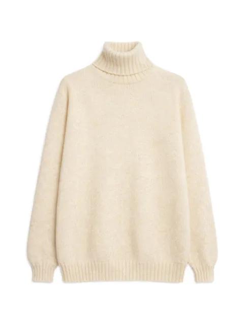 Shetland Turtleneck wool-knit sweater by FORTELA