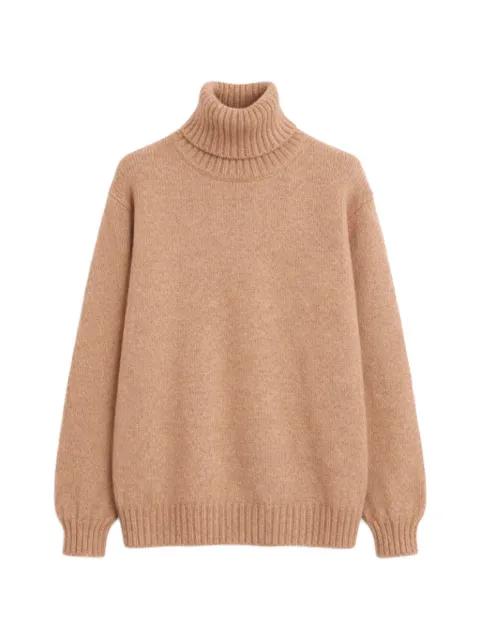 Shetland Turtleneck wool-knit sweater by FORTELA