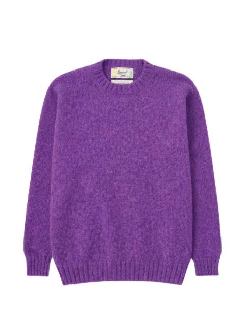 Shetland crew neck sweater by FORTELA