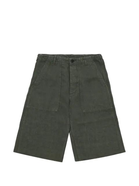 Simone raw-edge shorts by FORTELA