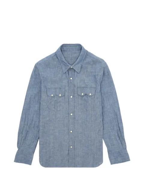 Smith Chambray Western buttoned shirt by FORTELA