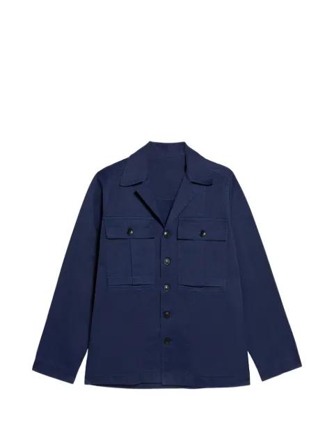 Solomon button-fastening shirt jacket by FORTELA