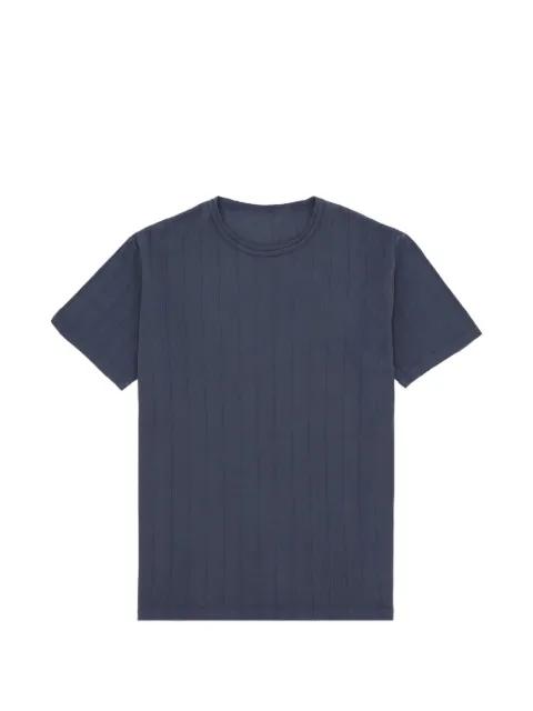 Tambourine ribbed crew-neck T-shirt by FORTELA